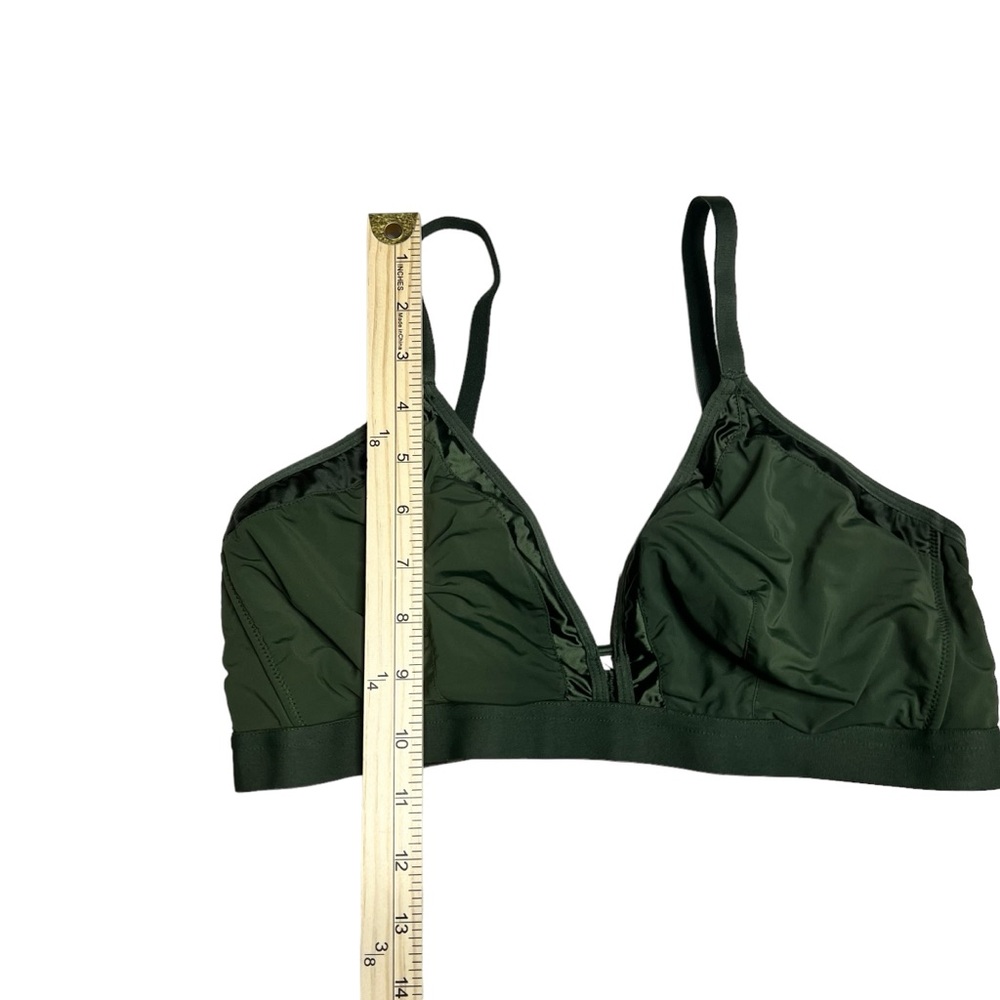 Lively The Luxe Trim Busty Bralette in Rich Olive‎ size 2 - Picture 4 of 9